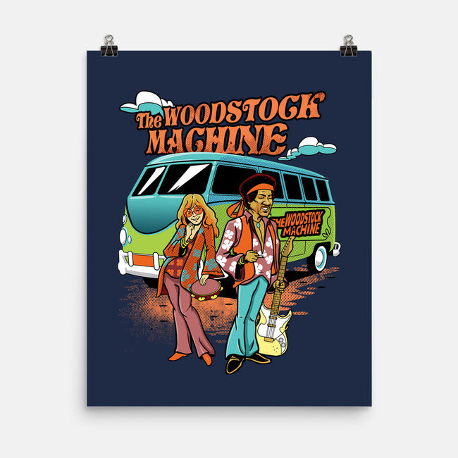 The Woodstock Machine-None-Matte-Poster-Roni Nucleart