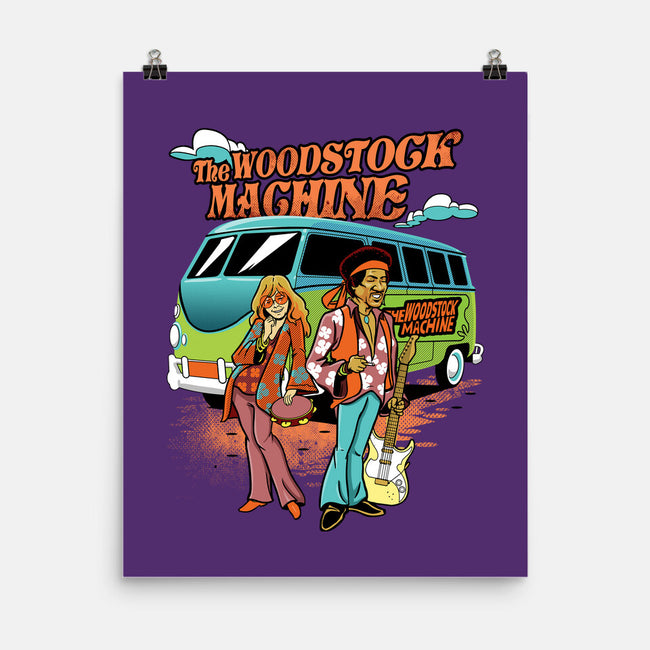 The Woodstock Machine-None-Matte-Poster-Roni Nucleart