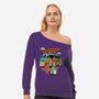 The Woodstock Machine-Womens-Off Shoulder-Sweatshirt-Roni Nucleart