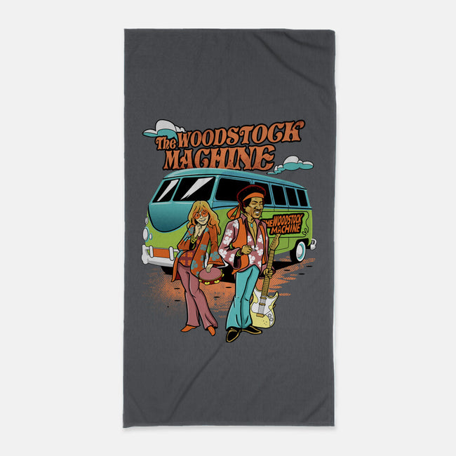 The Woodstock Machine-None-Beach-Towel-Roni Nucleart