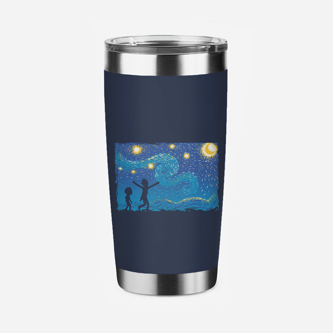 Rick And Gogh-None-Stainless Steel Tumbler-Drinkware-Gleydson Barboza