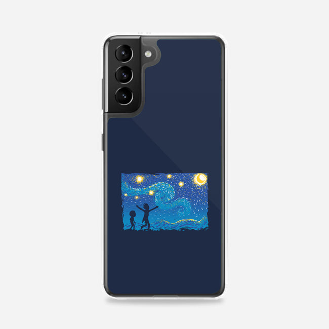 Rick And Gogh-Samsung-Snap-Phone Case-Gleydson Barboza