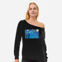 Rick And Gogh-Womens-Off Shoulder-Sweatshirt-Gleydson Barboza