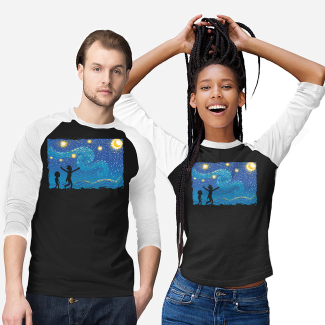 Rick And Gogh-Unisex-Baseball-Tee-Gleydson Barboza