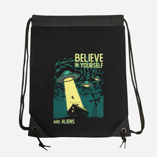 Yourself And Aliens-None-Drawstring-Bag-Gleydson Barboza