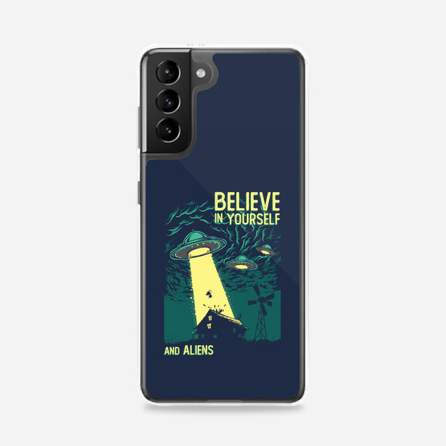 Yourself And Aliens-Samsung-Snap-Phone Case-Gleydson Barboza