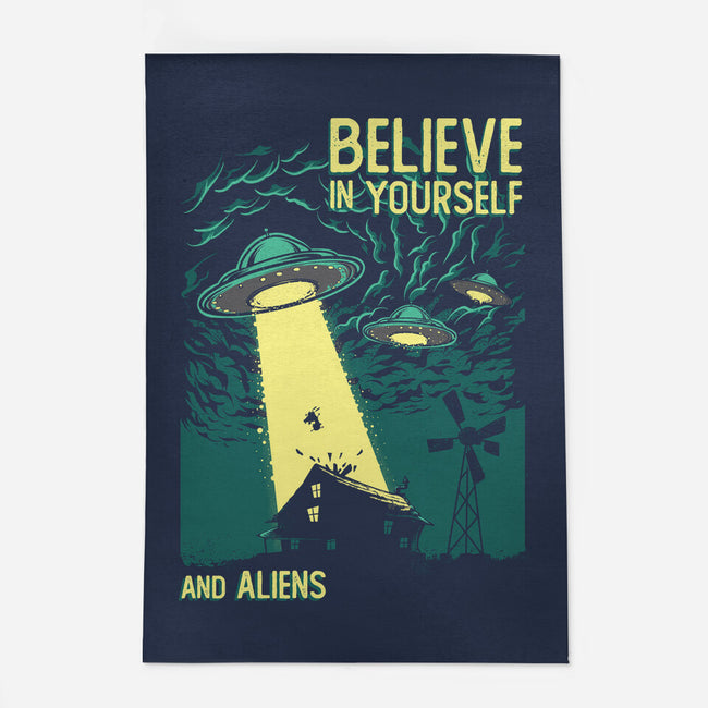Yourself And Aliens-None-Indoor-Rug-Gleydson Barboza