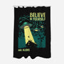 Yourself And Aliens-None-Polyester-Shower Curtain-Gleydson Barboza