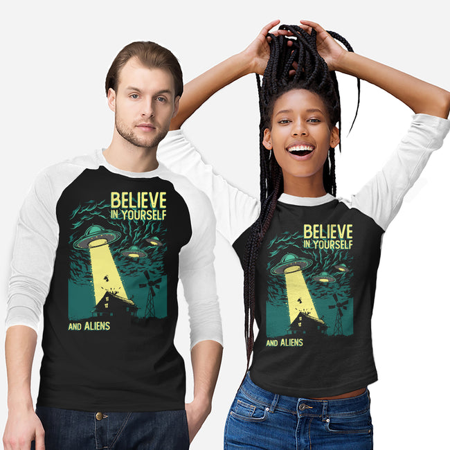 Yourself And Aliens-Unisex-Baseball-Tee-Gleydson Barboza