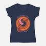 Thats The Evilest Thing-Womens-V-Neck-Tee-Gleydson Barboza