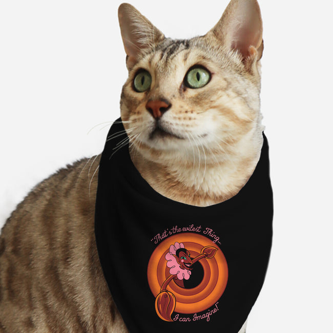 Thats The Evilest Thing-Cat-Bandana-Pet Collar-Gleydson Barboza