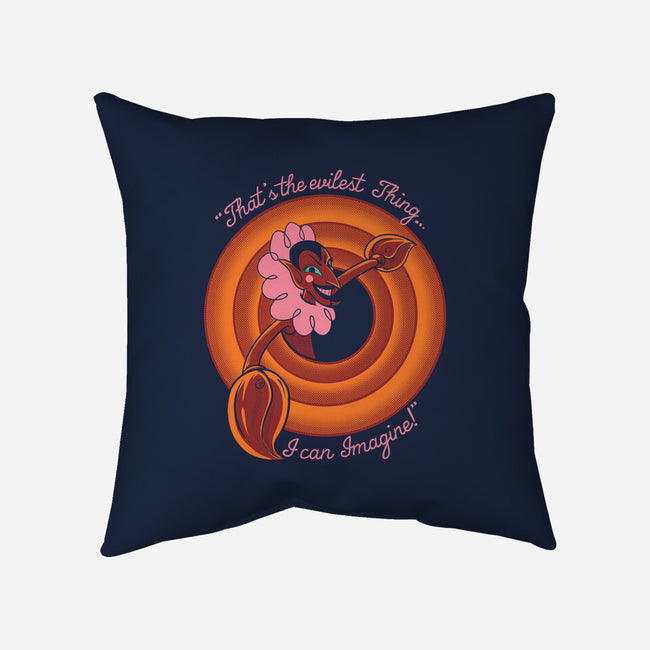 Thats The Evilest Thing-None-Removable Cover-Throw Pillow-Gleydson Barboza