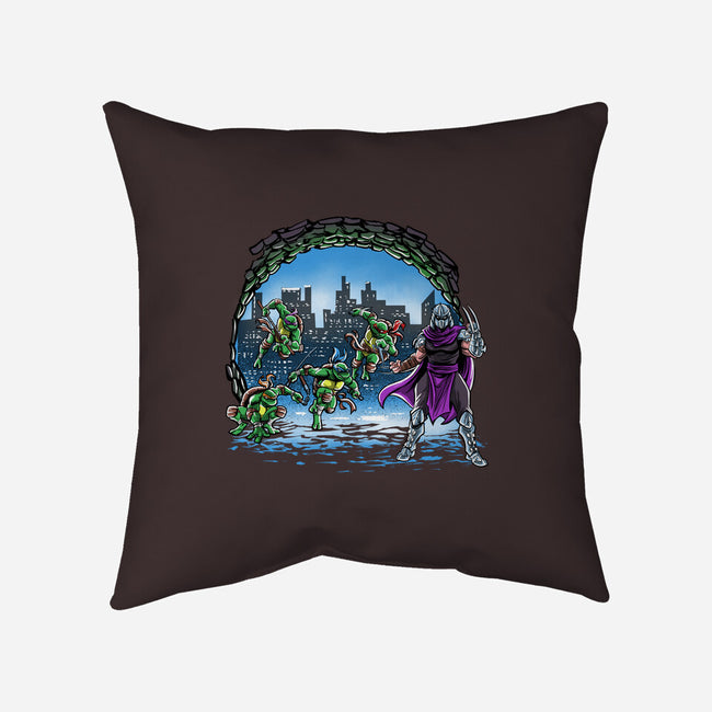 Turtles Cover-None-Removable Cover-Throw Pillow-zascanauta