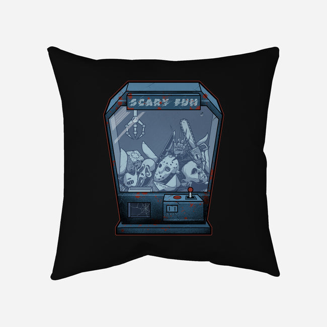 Horror Crane-None-Non-Removable Cover w Insert-Throw Pillow-Astrobot Invention