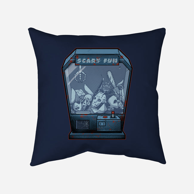 Horror Crane-None-Removable Cover w Insert-Throw Pillow-Astrobot Invention