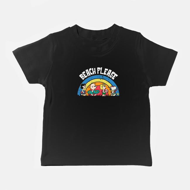 Beach Time Please-Baby-Basic-Tee-turborat14