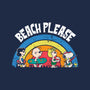 Beach Time Please-Cat-Basic-Pet Tank-turborat14