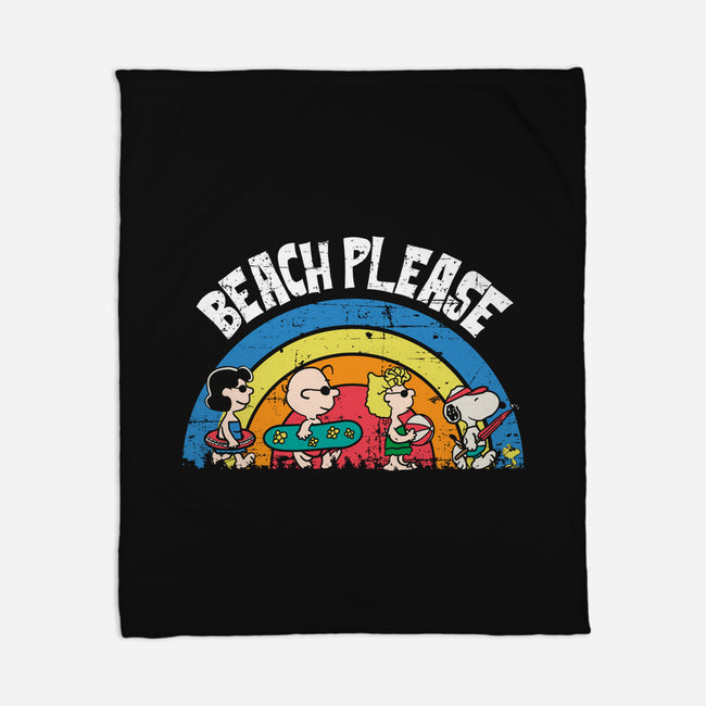 Beach Time Please-None-Fleece-Blanket-turborat14