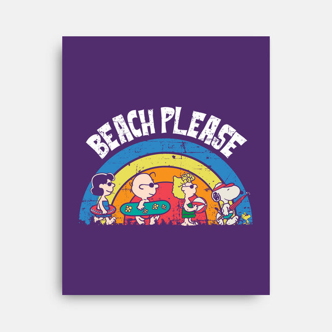 Beach Time Please-None-Stretched-Canvas-turborat14