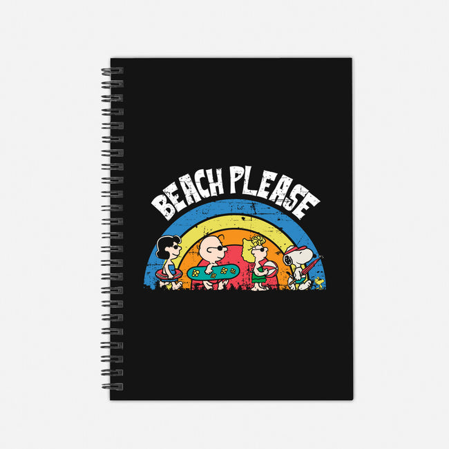 Beach Time Please-None-Dot Grid-Notebook-turborat14