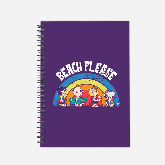 Beach Time Please-None-Dot Grid-Notebook-turborat14