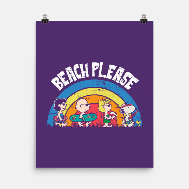 Beach Time Please-None-Matte-Poster-turborat14