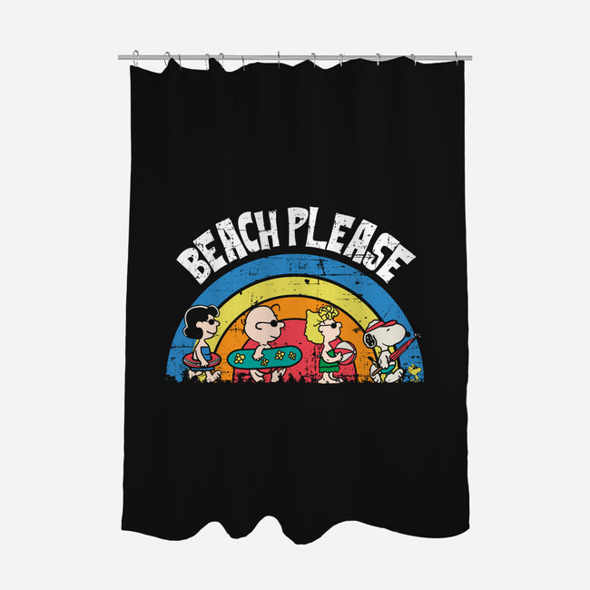 Beach Time Please-None-Polyester-Shower Curtain-turborat14