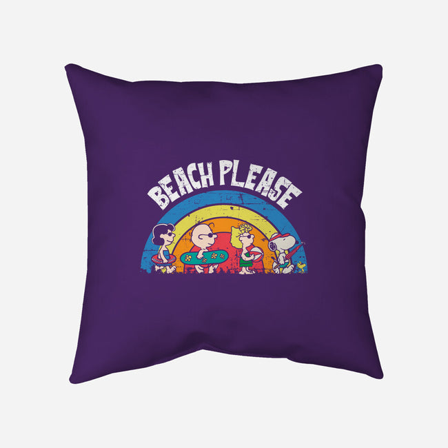 Beach Time Please-None-Non-Removable Cover w Insert-Throw Pillow-turborat14