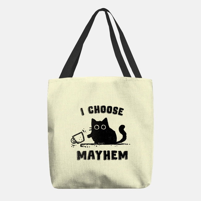 I Choose Mayhem-None-Basic Tote-Bag-kg07
