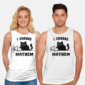 I Choose Mayhem-Unisex-Basic-Tank-kg07