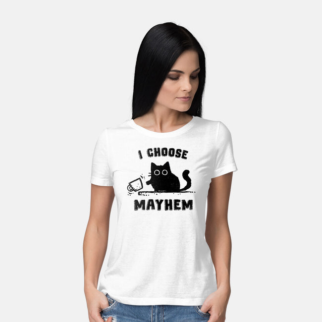 I Choose Mayhem-Womens-Basic-Tee-kg07