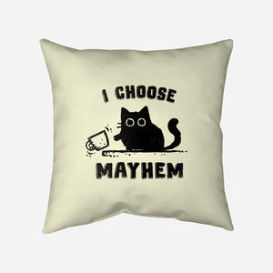 I Choose Mayhem-None-Non-Removable Cover w Insert-Throw Pillow-kg07