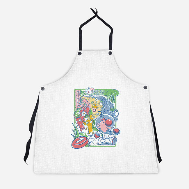 Keep The Pace-Unisex-Kitchen-Apron-Henrique Torres