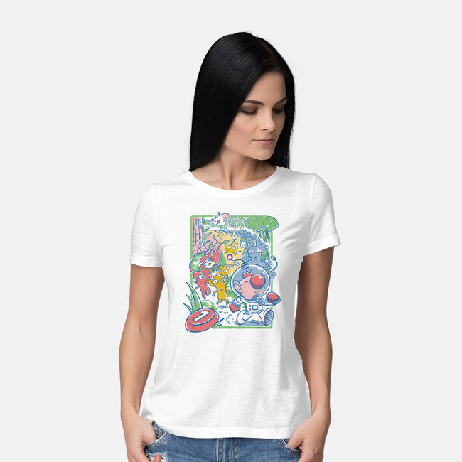 Keep The Pace-Womens-Basic-Tee-Henrique Torres