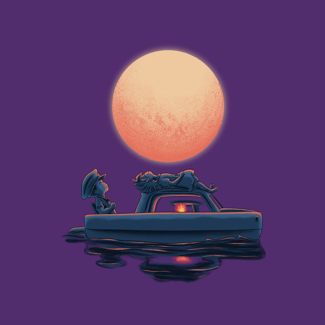 Boat Under The Moon-None-Matte-Poster-rmatix