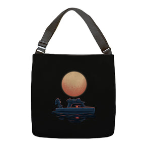 Boat Under The Moon
