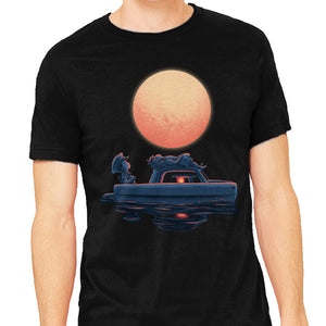 Boat Under The Moon