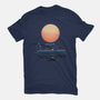 Boat Under The Moon-Unisex-Basic-Tee-rmatix