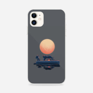 Boat Under The Moon-iPhone-Snap-Phone Case-rmatix