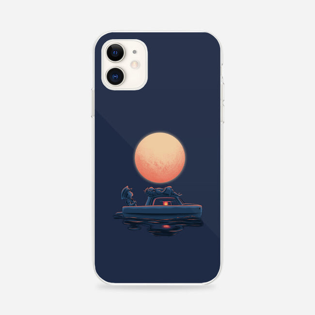 Boat Under The Moon-iPhone-Snap-Phone Case-rmatix