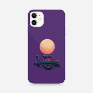 Boat Under The Moon-iPhone-Snap-Phone Case-rmatix