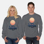 Boat Under The Moon-Unisex-Crew Neck-Sweatshirt-rmatix