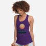 Boat Under The Moon-Womens-Racerback-Tank-rmatix