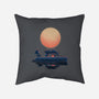 Boat Under The Moon-None-Removable Cover w Insert-Throw Pillow-rmatix