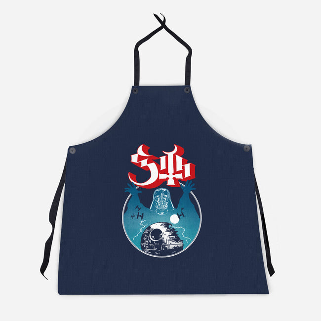 Ghost Sith-Unisex-Kitchen-Apron-Barbadifuoco