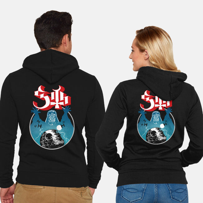 Ghost Sith-Unisex-Zip-Up-Sweatshirt-Barbadifuoco
