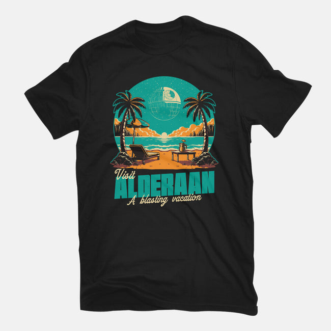 Summer Planet Destruction-Mens-Premium-Tee-Studio Mootant