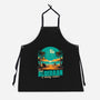 Summer Planet Destruction-Unisex-Kitchen-Apron-Studio Mootant