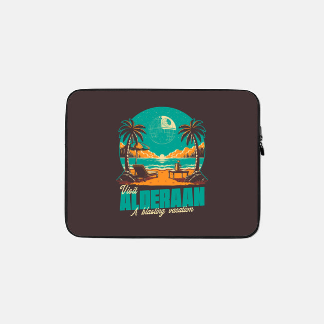 Summer Planet Destruction-None-Zippered-Laptop Sleeve-Studio Mootant