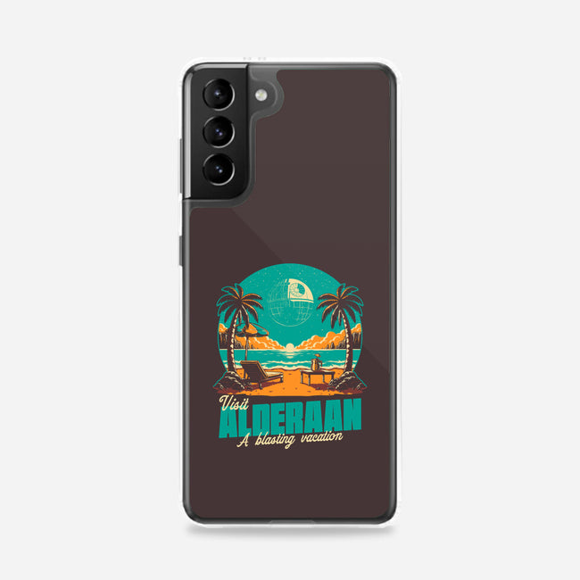 Summer Planet Destruction-Samsung-Snap-Phone Case-Studio Mootant